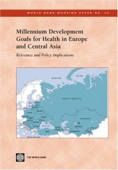 book Millennium Development Goals for Health in Europe and Central Asia: Relevance and Policy Implications