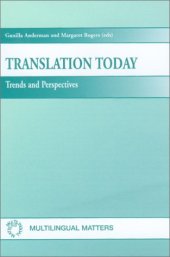 book Translation Today: Trends and Perspectives