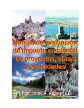 book Manual para la evaluación de impacto ambiental de proyectos, obras o actividades