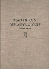 book Reallexikon Der Assyriologie Und Vorderasiatischen Archaologie (Vol. 7: Libanukasabas - Medizin)