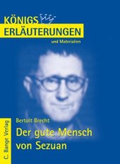 book Erläuterungen zu Bertolt Brecht: Der gute Mensch von Sezuan