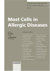 book Mast Cells in Allergic Diseases (Chemical Immunology)