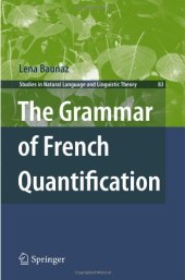 book The Grammar of French Quantification