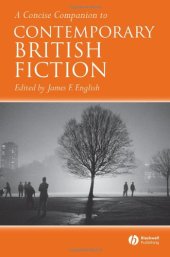 book A Concise Companion to Contemporary British Fiction