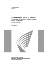 book Electromagnetic fields in nanoscale structures: effects of polarization and spatial coherence