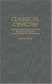 book Classical Cynicism: A Critical Study