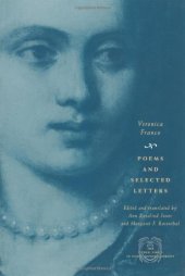 book Poems and Selected Letters (The Other Voice in Early Modern Europe)