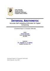 book Interval Arithmetic: Accurate Self-validating Arithmetic for Digital Computing