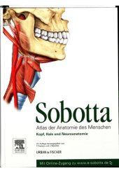 book Sobotta - Atlas der Anatomie des Menschen, Band 3: Kopf, Hals und Neuroanatomie