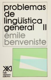 book Problemas de Linguistica General II