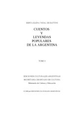 book Cuentos y leyendas populares de la Argentina