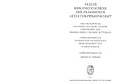 book Paulys Realencyclopädie der classischen Altertumswissenschaft: neue Bearbeitung, Bd.12 : Abdigildus - Thukydides: Supplementbd XII