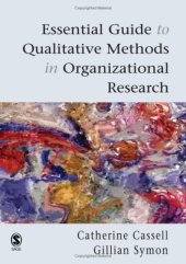 book Essential Guide to Qualitative Methods in Organizational Research