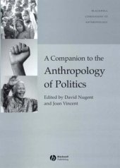 book A Companion to the Anthropology of Politics