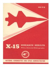 book X-15 Research Results