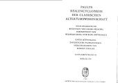 book Paulys Realencyclopädie der classischen Altertumswissenschaft: neue Bearbeitung, Bd.9 : Acilius - Utis: Supplementbd IX