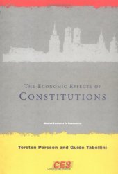 book The Economic Effects of Constitutions