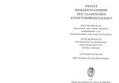 book Paulys Realencyclopädie der classischen Altertumswissenschaft: neue Bearbeitung, Bd.13 : Africa Proconsularis - Viae Publicae Romanae: Supplementbd XIII