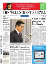 book The Wall Street Journal Asia No. 130 dated Monday, March 07, 2011