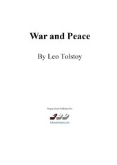 book War and Peace