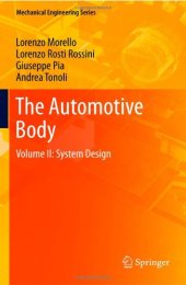 book The Automotive Body: Volume II: System Design