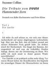 book Die Tribute von Panem. Flammender Zorn