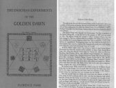 book The Enochian Experiments of the Golden Dawn: Enochian Alphabet Clairvoyantly Examined (Golden Dawn Studies No 7)