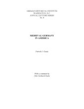 book Medieval Germany in America