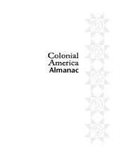 book Colonial America: Almanac, Volume 2