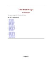 book The Dead Ringer