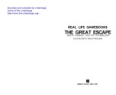 book The Great Escape (Real Life Gamebooks)