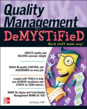 book Quality Management Demystified