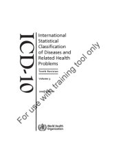 book The International Statistical Classification of Diseases and Health Related Problems: ICD-10, Volume 3