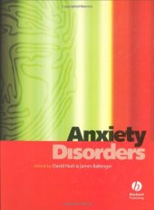 book Anxiety Disorders