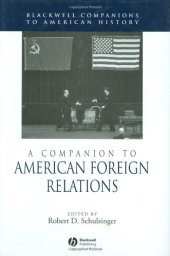 book A Companion to American Foreign Relations