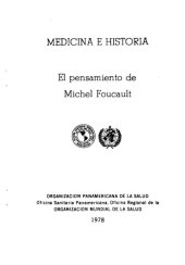 book Medicina e historia. El pensamiento de Michel Foucault