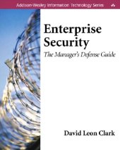 book Enterprise Security: The Manager's Defense Guide