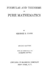 book Formulas and Theorems in Pure Mathematics