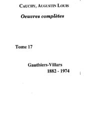 book Œuvres complètes