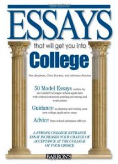 book Essays That Will Get You into College