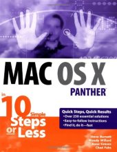 book Mac OS X Panther in 10 Simple Steps or Less