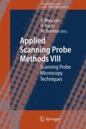 book Applied Scanning Probe Methods VIII: Scanning Probe Microscopy Techniques