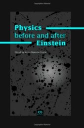 book Physics before and after Einstein