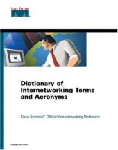 book Dictionary of Internetworking Terms and Acronyms