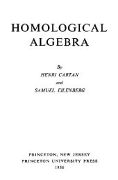 book Homological Algebra