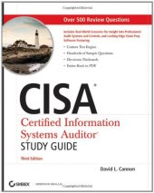 book CISA Certified Information Systems Auditor Study Guide