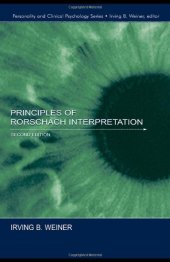 book Principles of Rorschach Interpretation (Lea's Personality and Clinical Psychology)