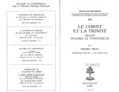 book Le Christ et la Trinité selon Maxime le Confesseur (Maximus the Confessor)