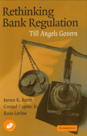 book Rethinking Bank Regulation: Till Angels Govern