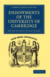 book Endowments of the University of Cambridge